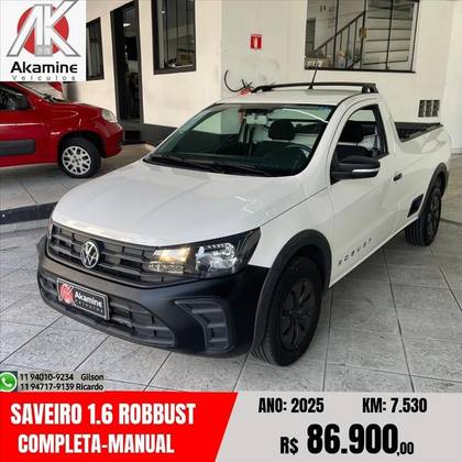 VOLKSWAGEN SAVEIRO 1.6 MSI ROBUST CS 16V FLEX 2P MANUAL